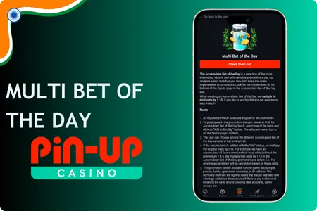 Multi Bet of the Day Pin Up