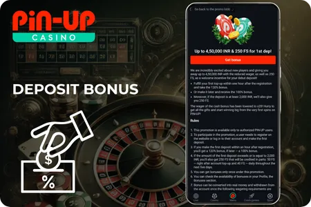 Pin up casino bonus promo code