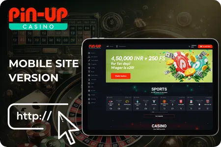 Pin-Up Mobile Website