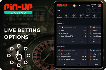 Pin Up Betting Options