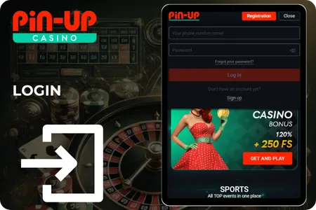 Pin Up login